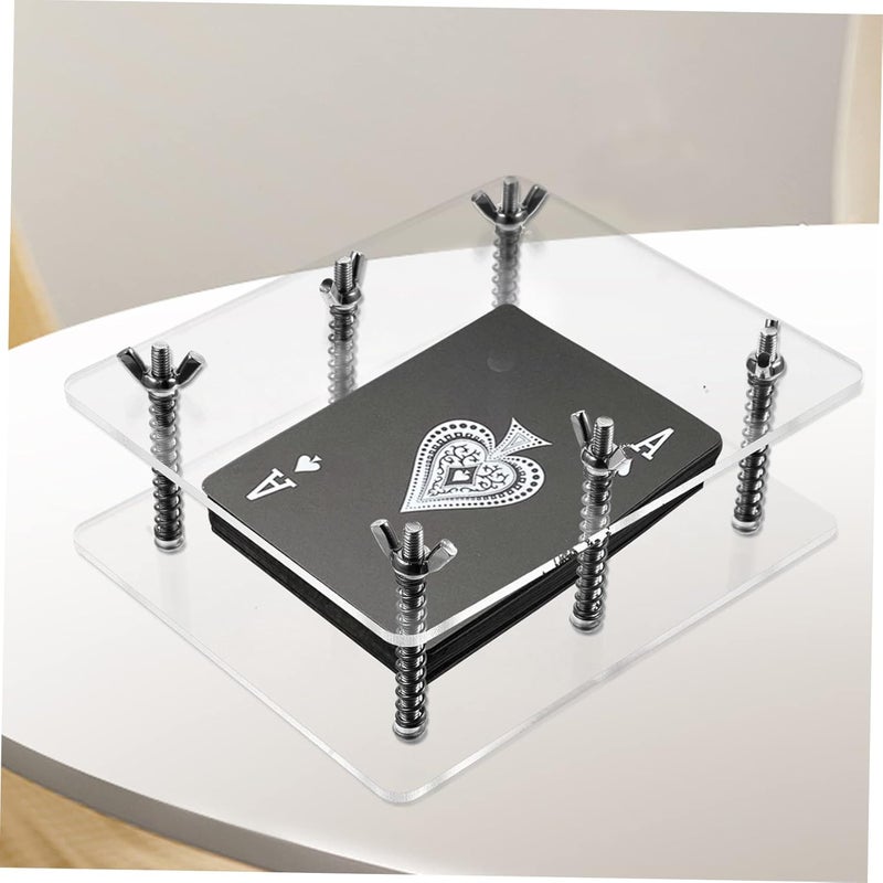 CHILDWEET Card Presser and Bending Corrector Flattening Tool for Baseball and Trading Cards Collector Storage Holder Repairing Device 4.92X4.13 Inches - Image 5